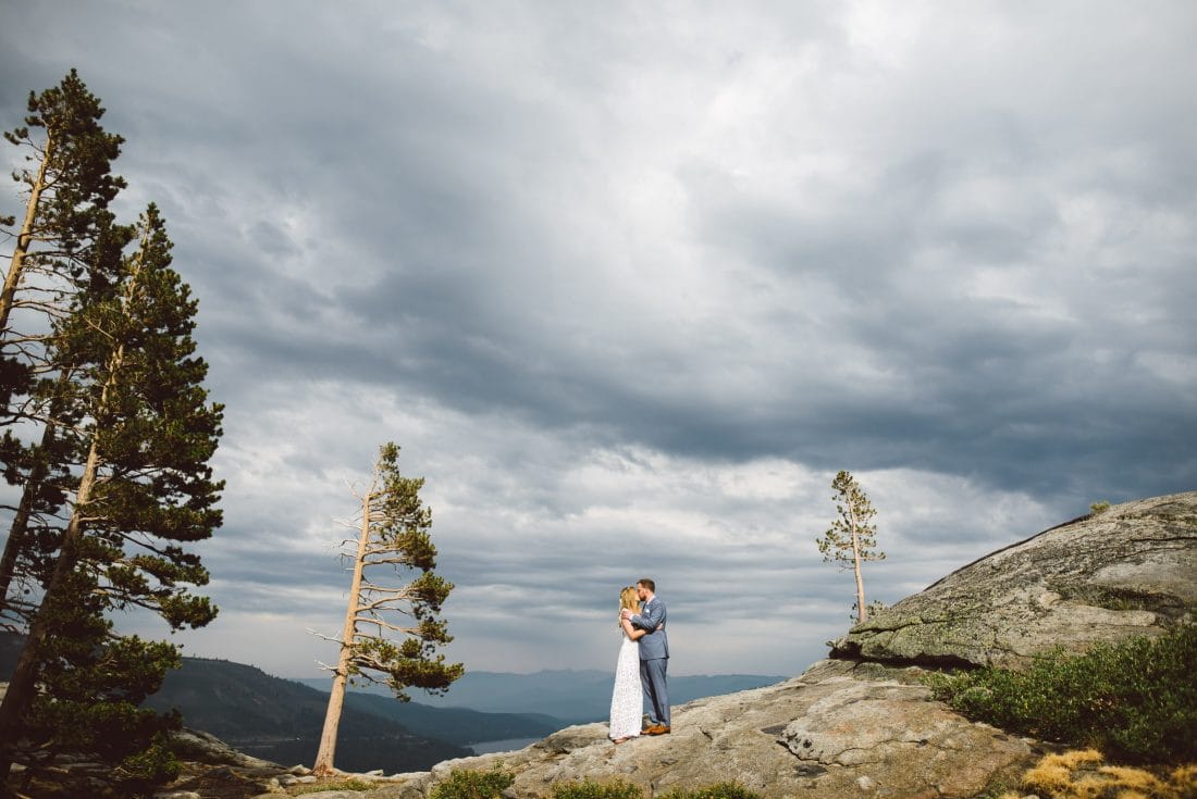 Lake Tahoe Wedding Portrait