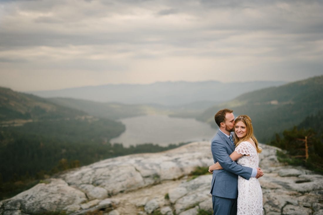Lake Tahoe Wedding Portrait