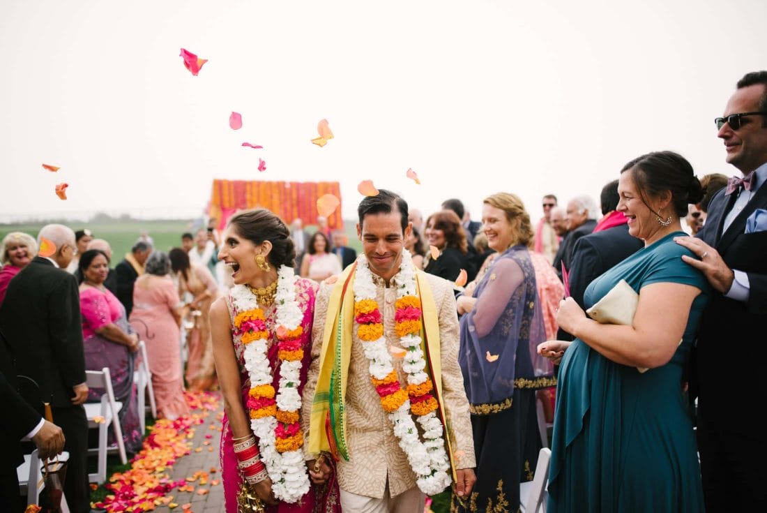 Ritz Carlton Half Moon Bay Wedding Indian Colorful