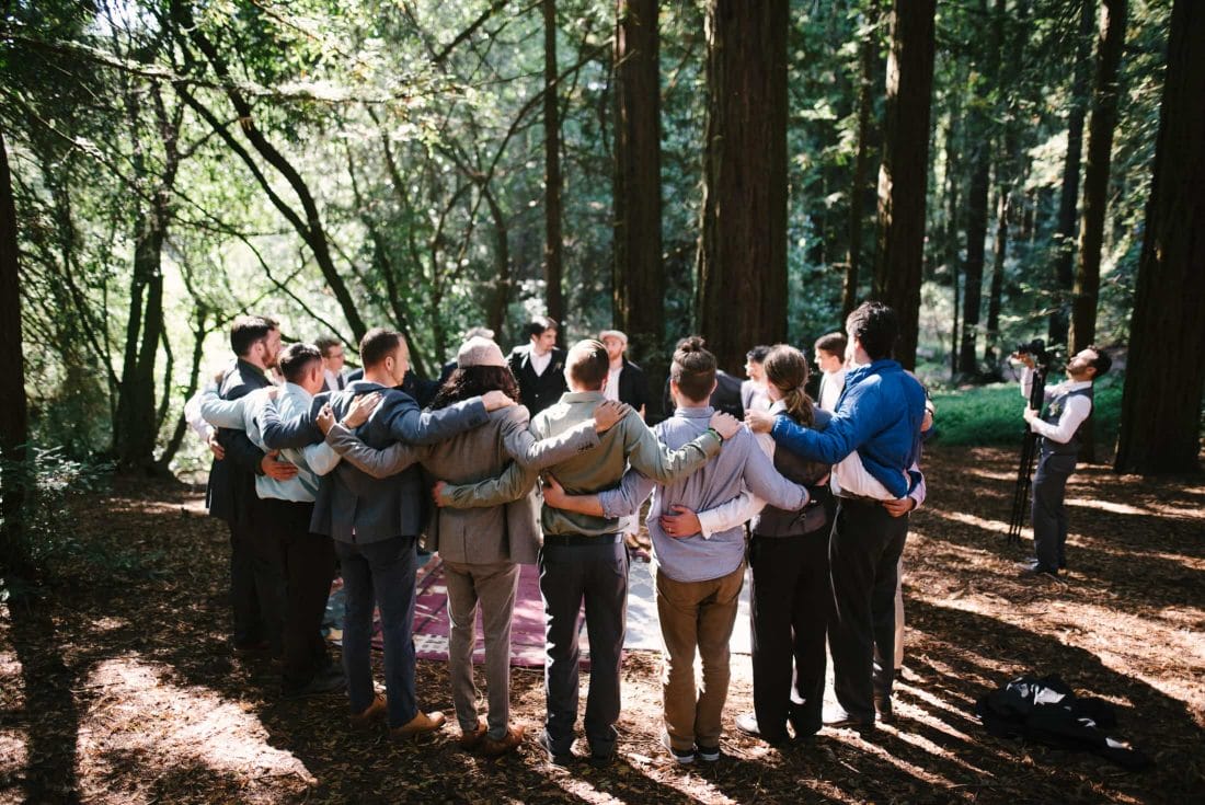 Robert's Regional Park wedding blessing ceremony