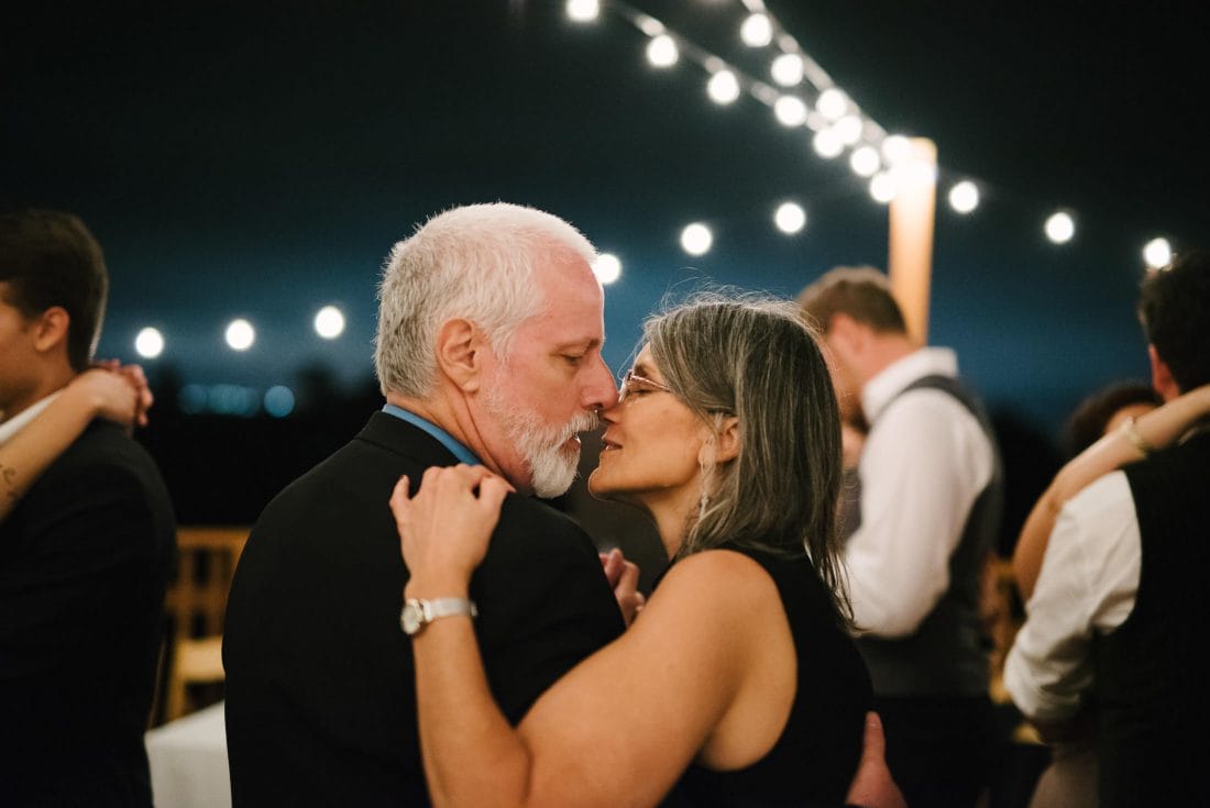 Bride's Parents Dancing
