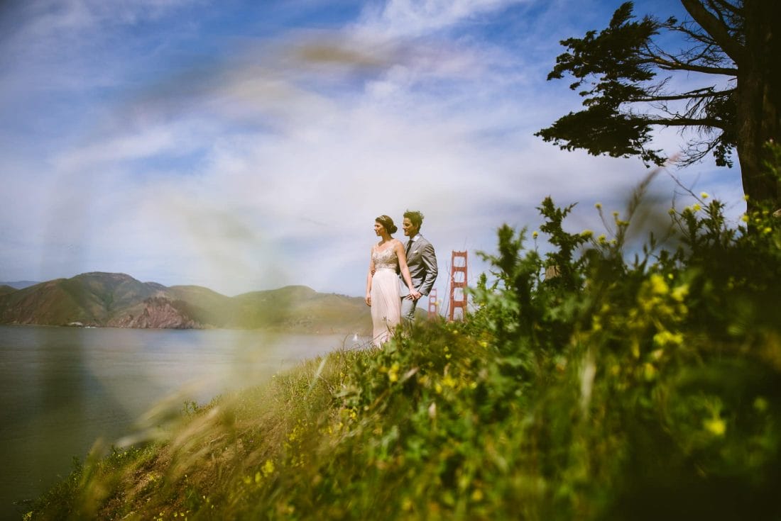 Golden Gate Bridge Wedding Pictures