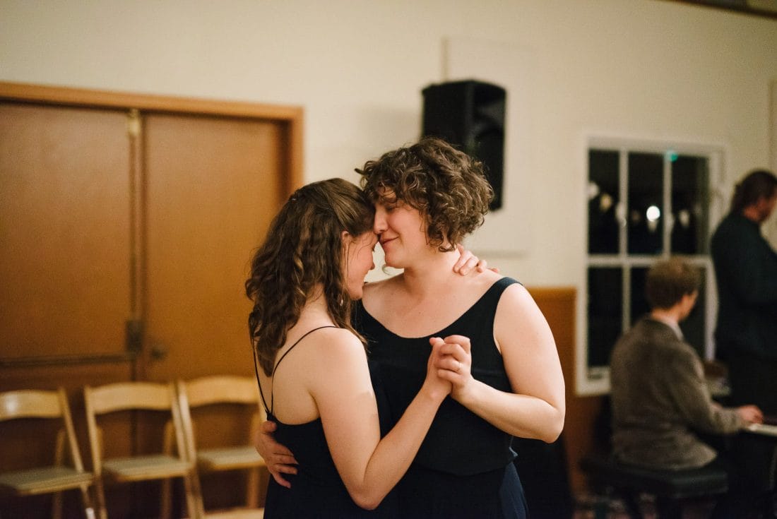 Dancing at Stinson Beach Community Center