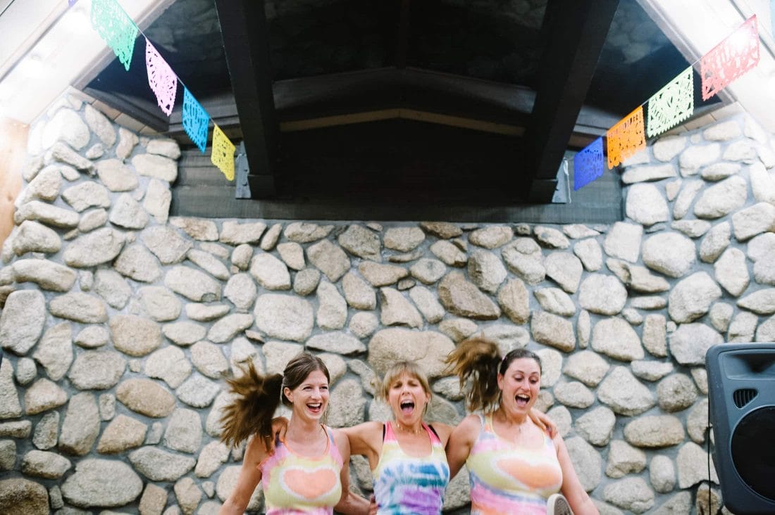 Fun Sequoia Retreat Wedding