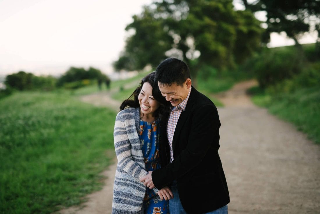 Engagement session in the Berkeley Hills