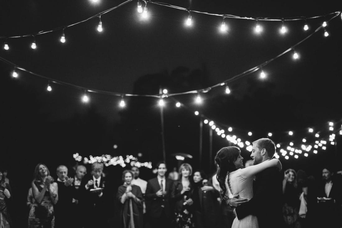 bolinas wedding first dance