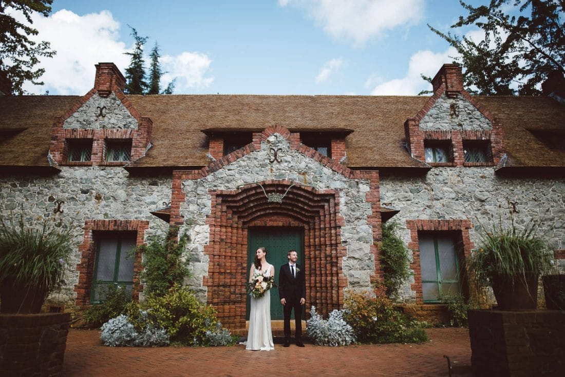 Empire Mine Wedding Portrait