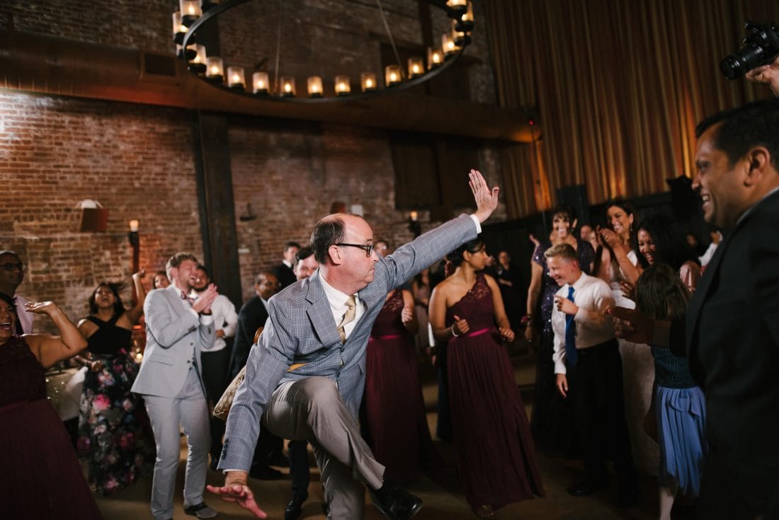 Fun Wedding Dance Floor Pic