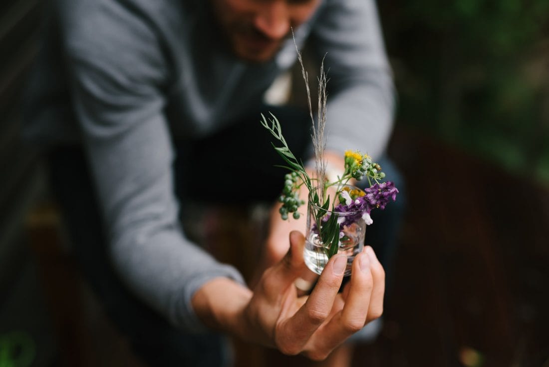 DIY Wedding Foraged Flowers