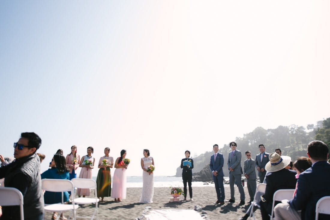 Muir Beach Wedding Ceremony