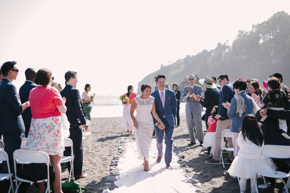 Muir Beach Wedding Ceremony