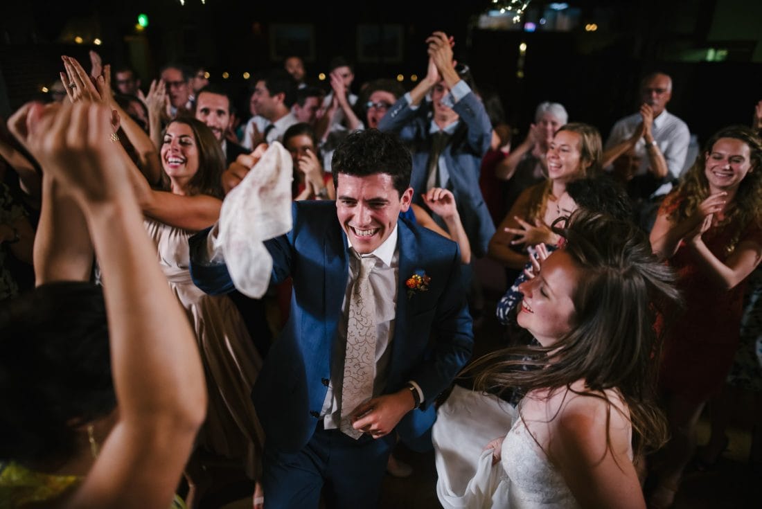 wedding dance party at rancho nicasio in marin
