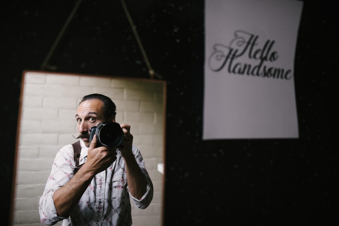 Photographer selfie