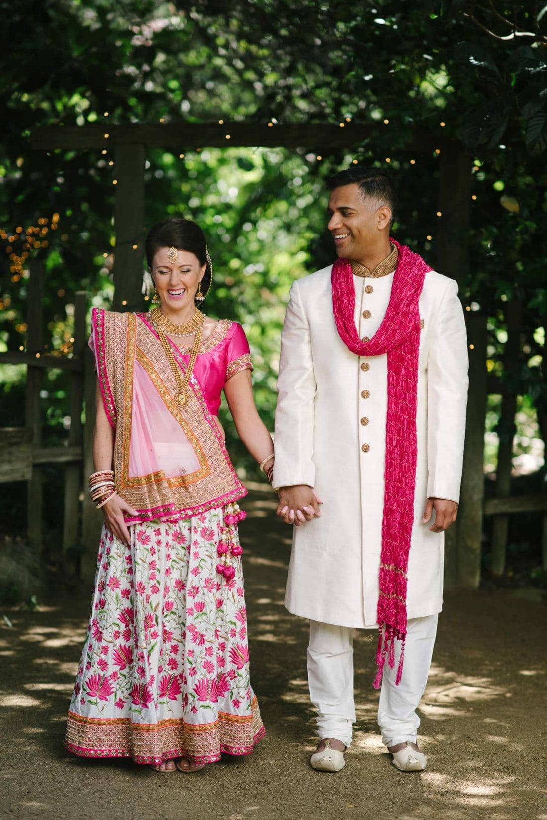 Indian couple at the Holly Farm