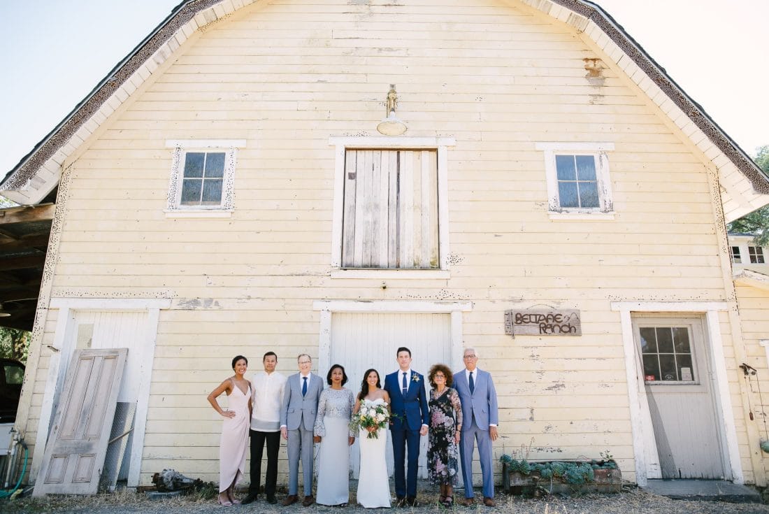 Beltane Ranch Wedding Family Portrait