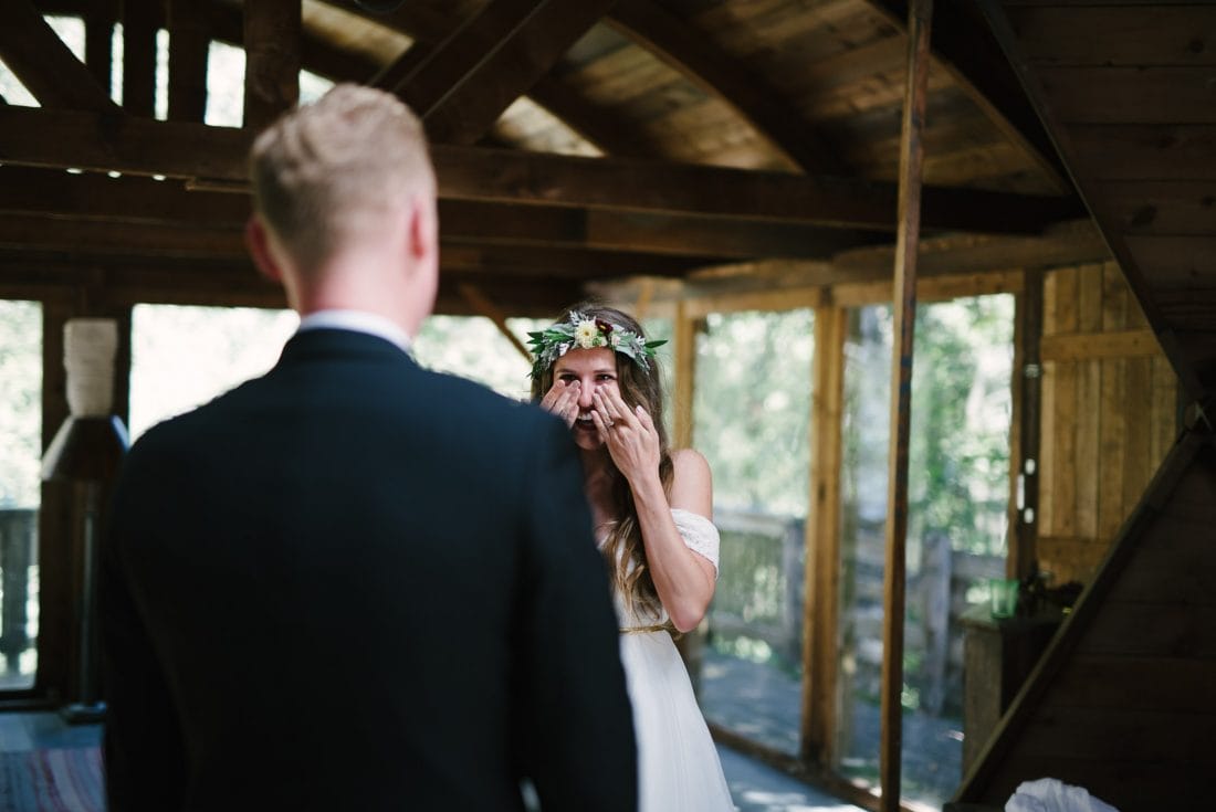 Oz Farm Wedding First Look