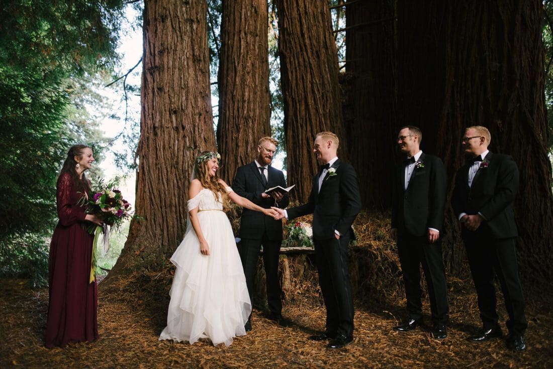 Oz Farm Wedding Ceremony
